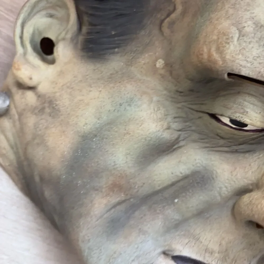 Vintage Frankenstein Monster Latex Mask Halloween Costume Horror Cosplay Bolt